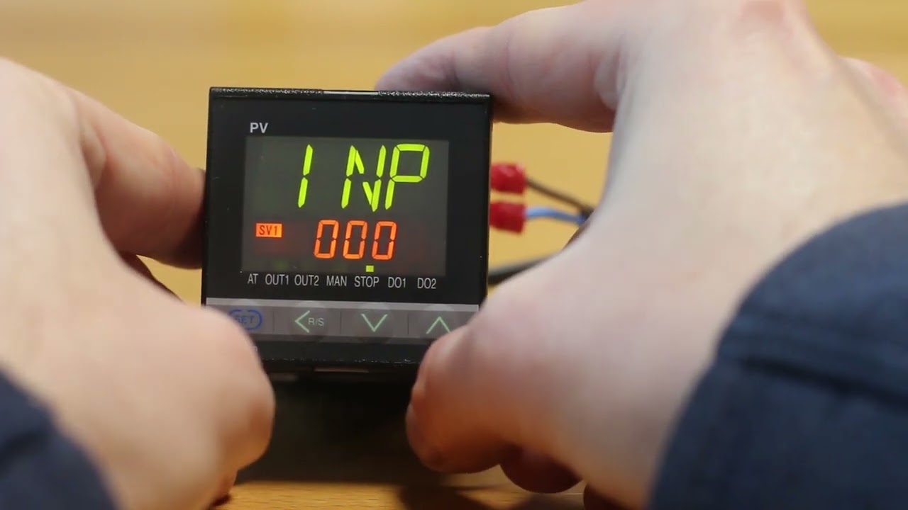 How to change the input type to type K thermocouple on your RKC Instrument RB temperature controller