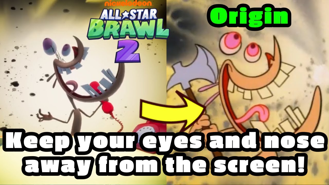 These References During Ren and Stimpy Spotlight In Nickelodeon All-Star Brawl 2 Might Offend You...