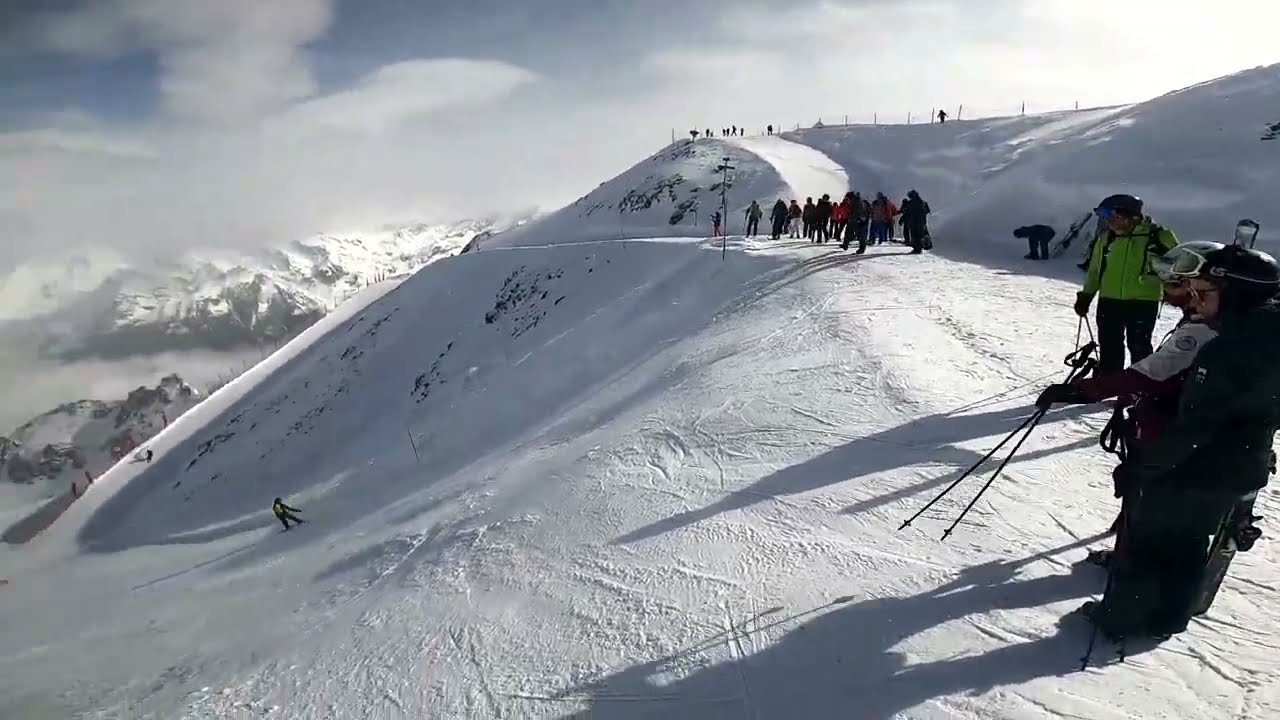 Cruising down l'Aiguille Rouge - Les Arcs (3200m) - GoPro Hero 8 Black