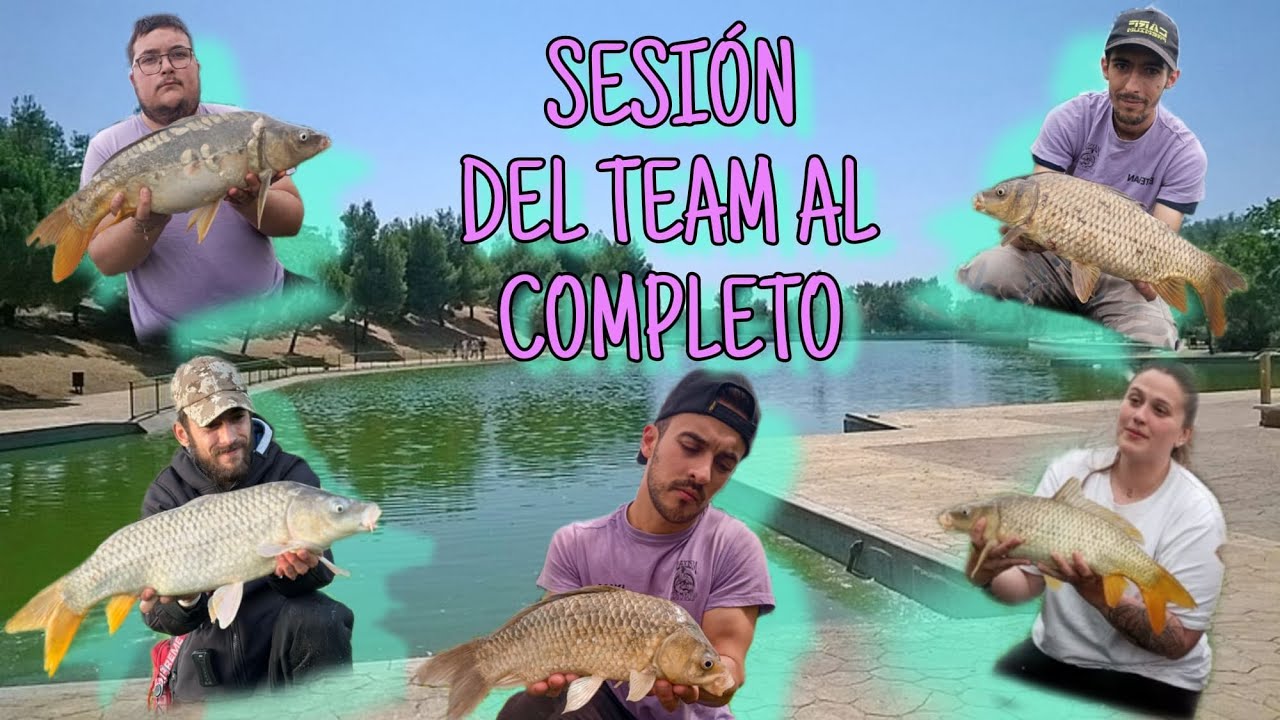 SESIÓN EQUIPO COMPLETO | CARPAS | ROYALES | CARPFISHING | 2024
