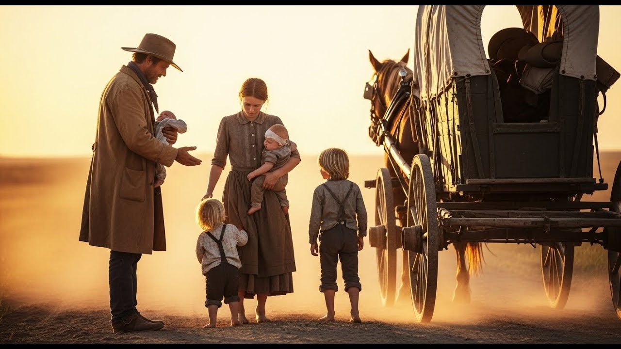 “All Four of You… Get In,” Said the Rancher — He Had No Idea How They’d Change His Life