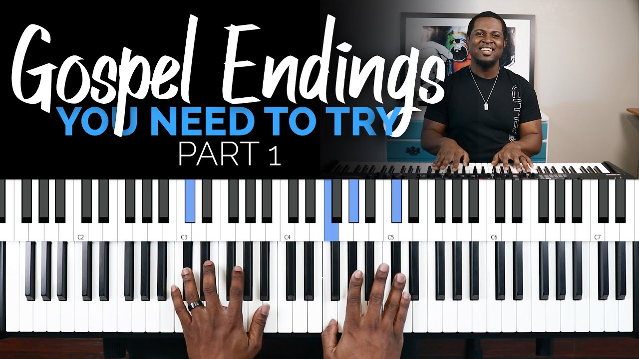 Фортепианные окончания в стиле госпел: Урок 1