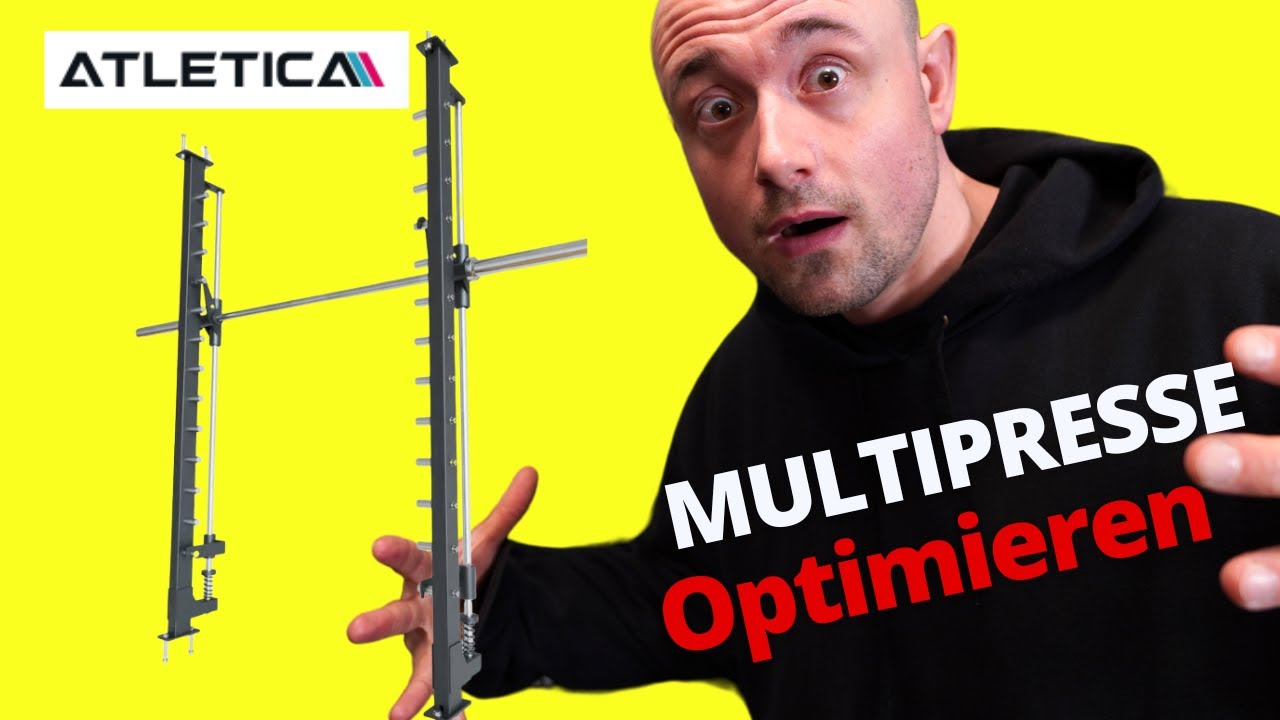 Multipresse Atletica R7 & R8 umbauen für mehr ROM!