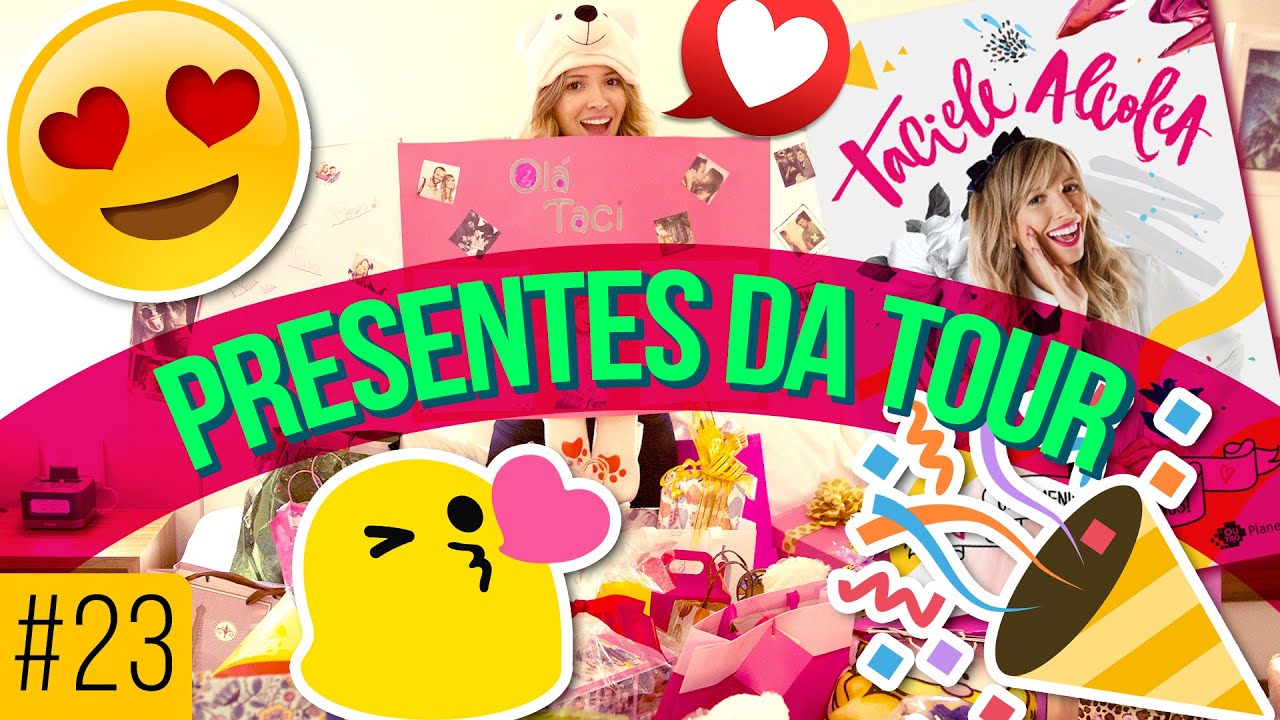 ABRINDO PRESENTES♡ - #TACITODODIA