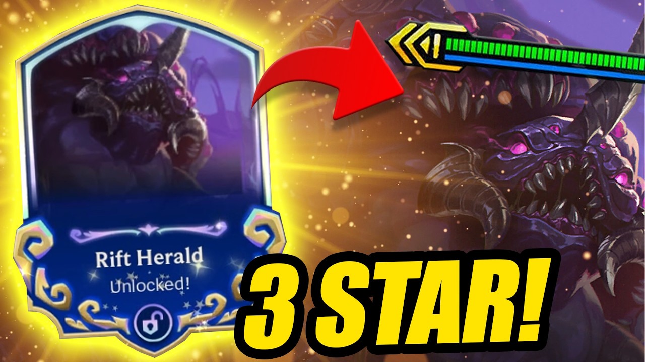 Zrobiłem Rift Heralda na 3 ⭐⭐⭐