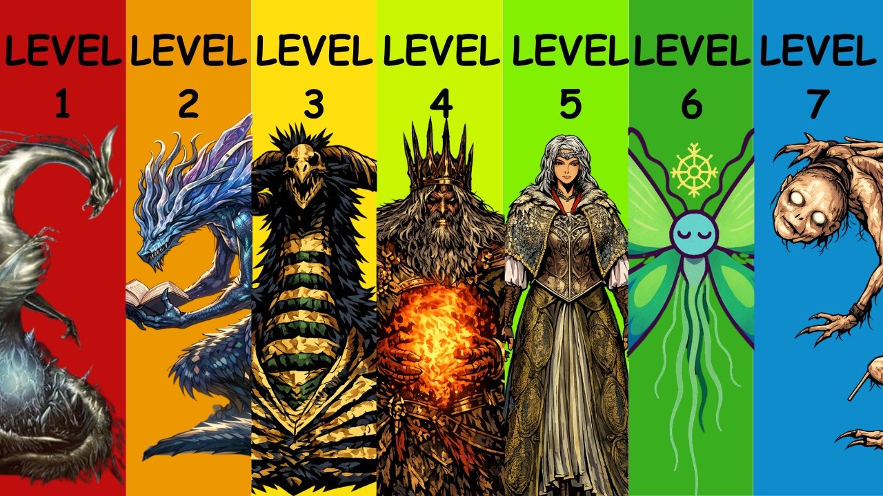 The Seven Levels of Seath the Scaleless | Dark Souls Lore
