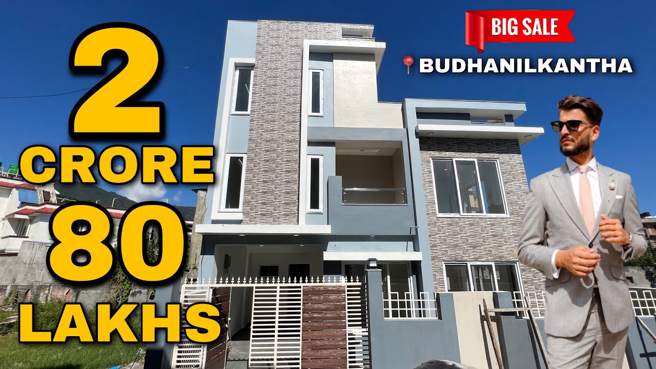 Brand New Luxurious Bunglow Style House on Sale at Budhanilkantha | Lalpurja Nepal | Sanjaya Nepal