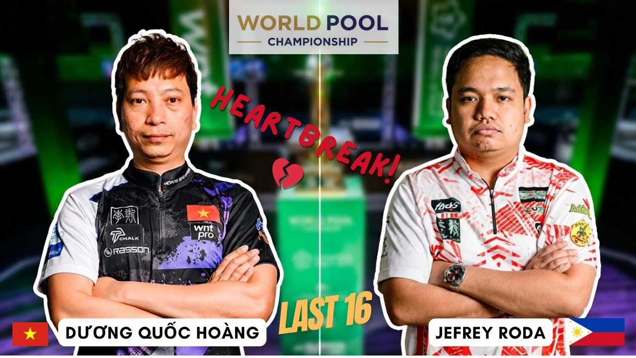 UNREAL DRAMA! 😱 Duong Quoc Hoang vs. Jefrey Roda | The Match That Stopped The World