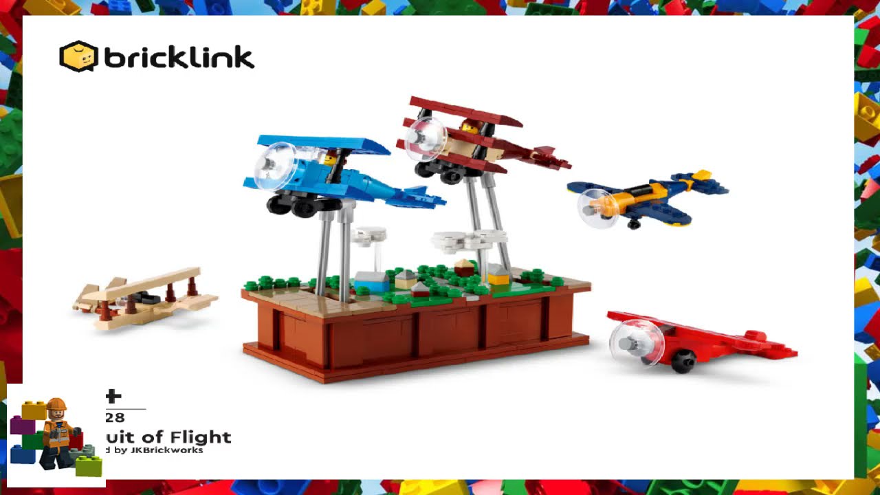 LEGO instructions - Bricklink - Designer Program 2021 - 910028 - Pursuit of Flight
