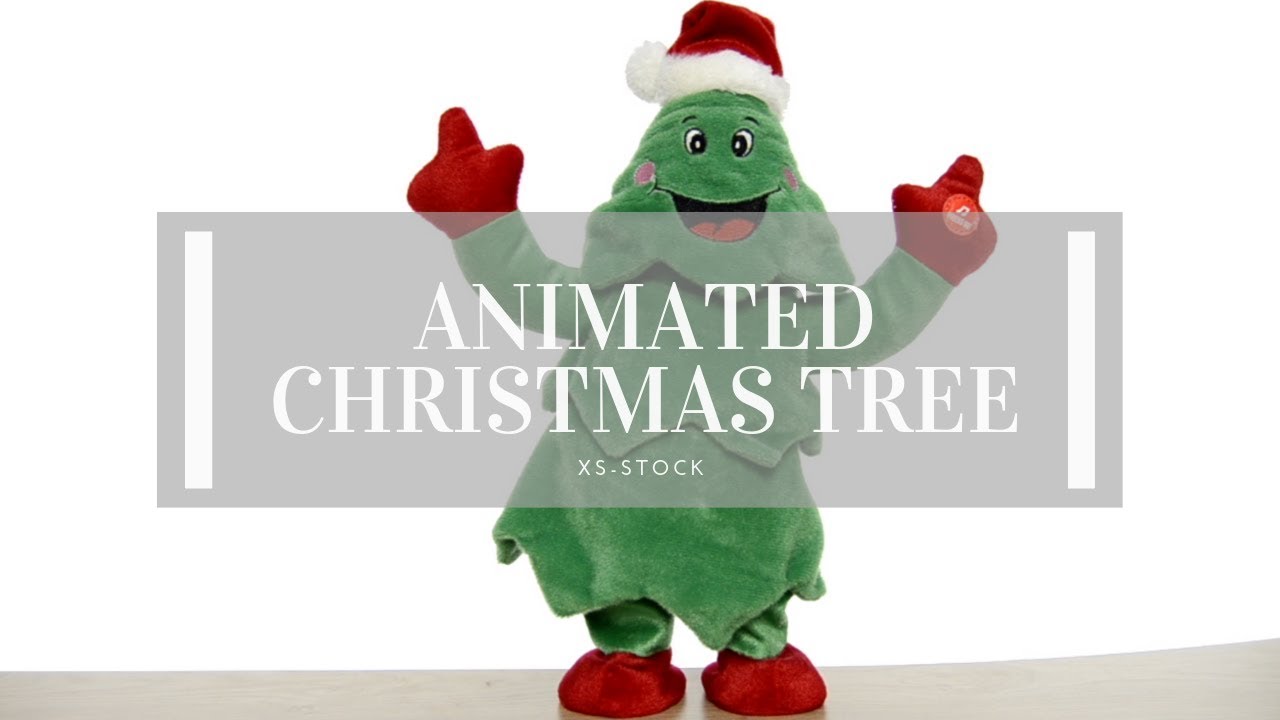 Animated Christmas Tree Decoration