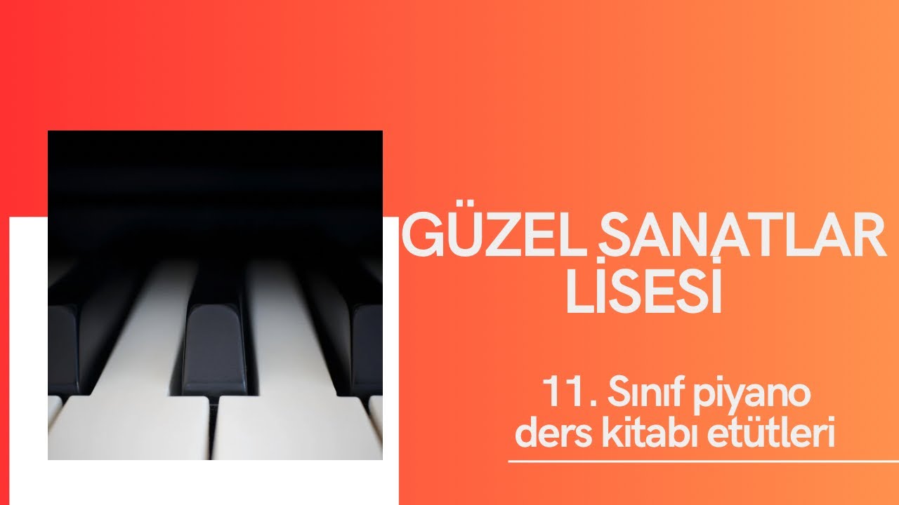 Güzel Sanatlar Lisesi 11. Sınıf Piyano Ders Kitabi - Sonatin Richard Krentzlin