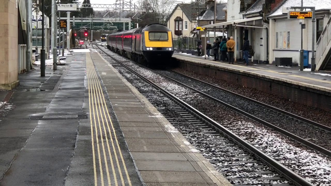 Trains at Dunblane