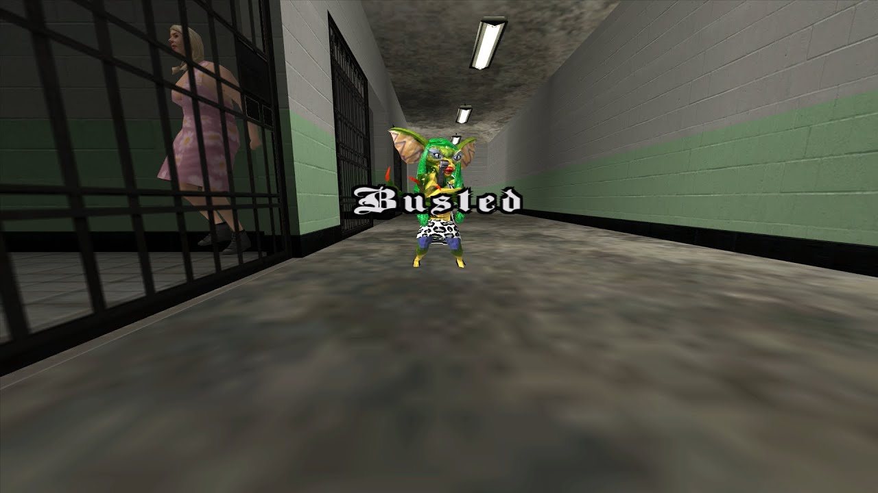 GTA SA: Busted + Random skin #6