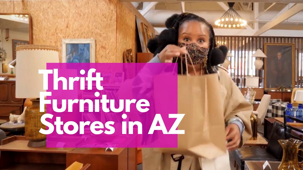 Top Thrift Store Furniture Shopping in Arizona! | Werk In Progress: Ep. 4