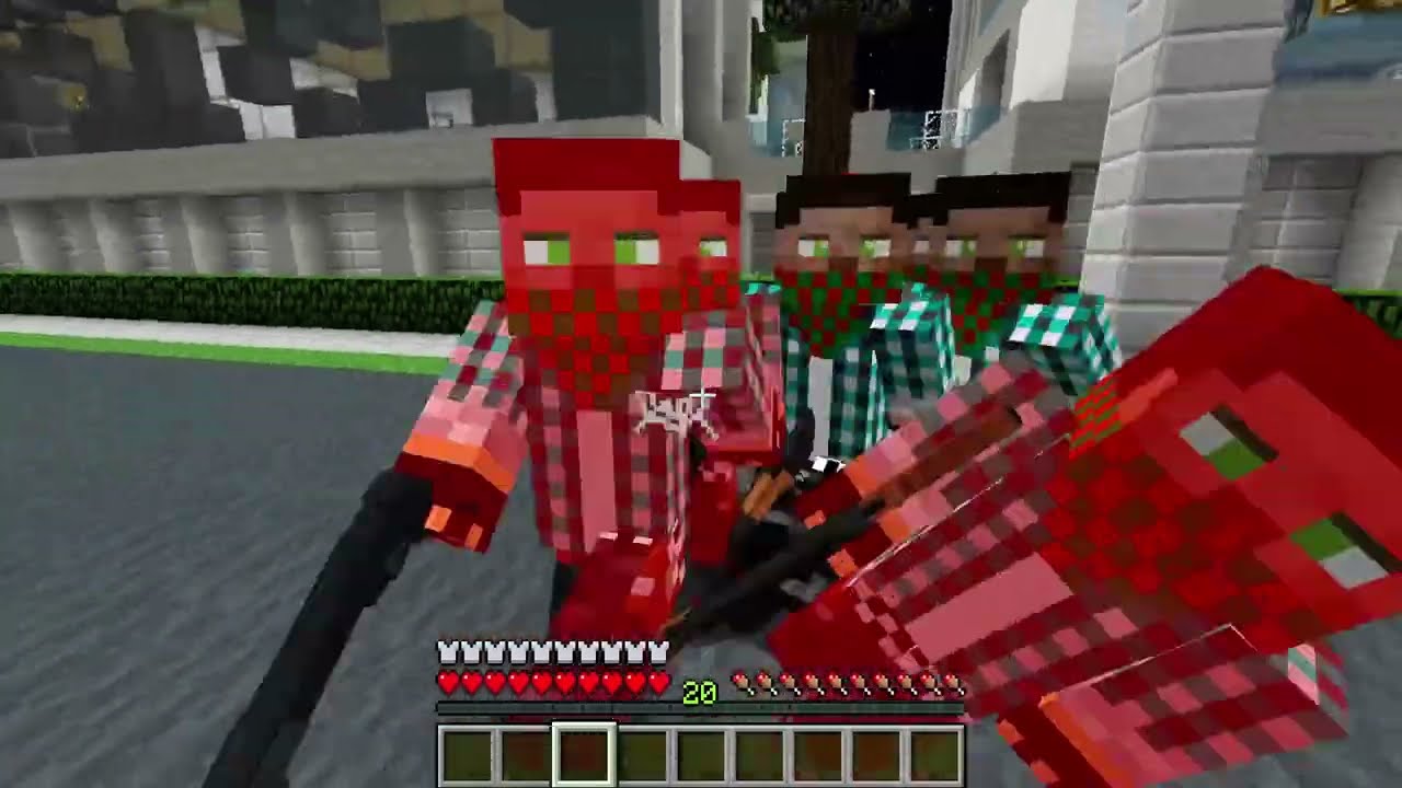 BEFORE or AFTER JJ and MIKEY - SCHOOL SAD STORY in Minecraft - Maizen