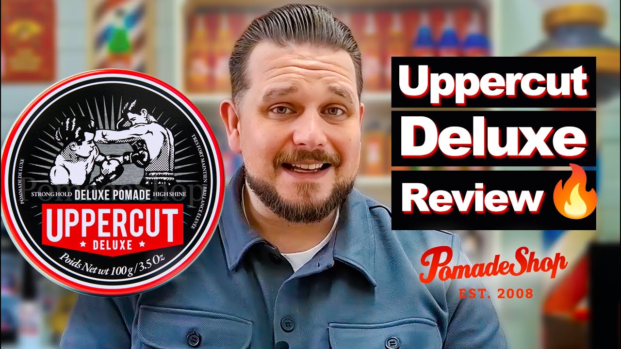 Uppercut Deluxe Waterbased 🔥 Extrem starker Halt & schnelles Styling mit Max | PomadeShop