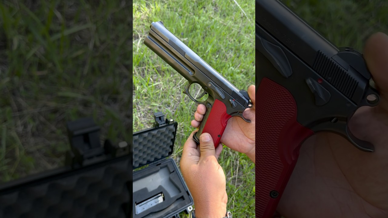 7.5 FK BRNO Field Pistol.
