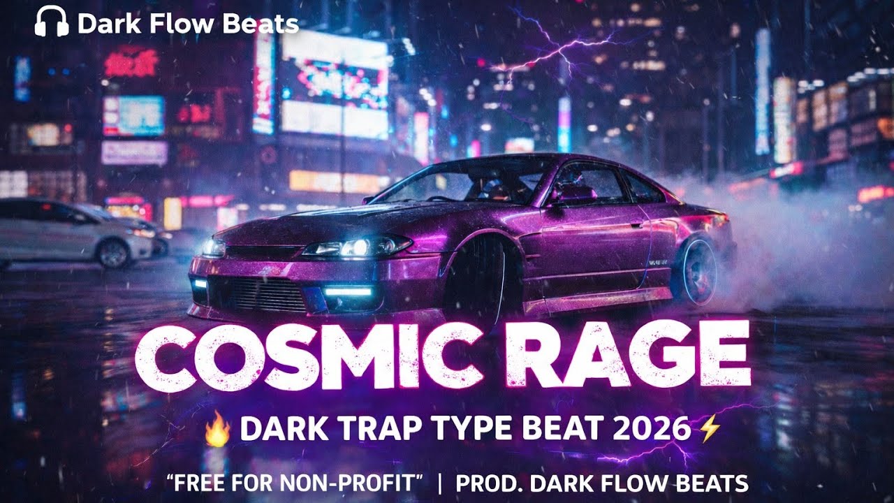 COSMIC RAGE 🌌 | Dark Trap Type Beat 2026 ⚡ | Hard Aggressive Rap Instrumental (Free For Non-Profit)