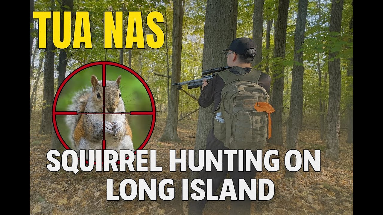 Tua Nas Squirrel hunting | Limit out on Long Island | Umarex Zelos | ATN X-Sight 5 | 2025 EP.09