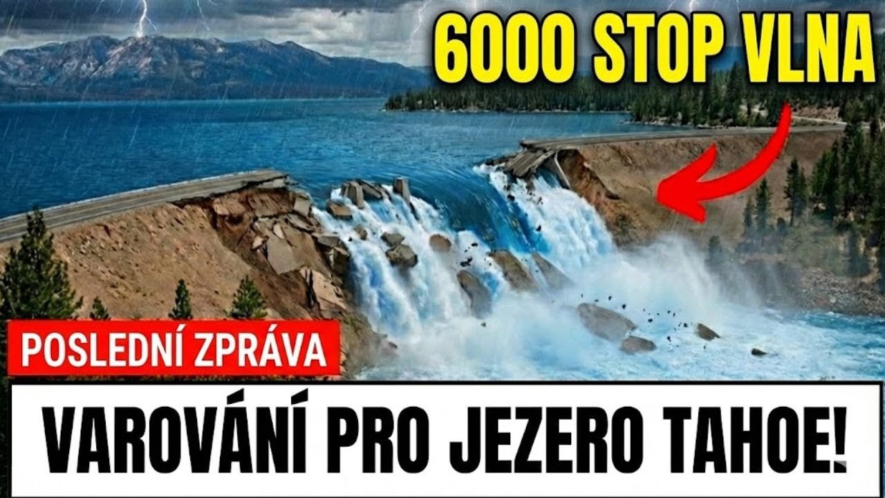 Tahoe stouplo na 6 229 stop — na zlomu roste tlak pro ničivé M7,3