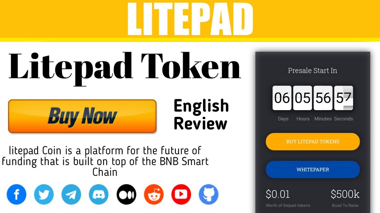 New Litepad Token Full Review In English 2022 | How To Buy Litepad Token | Best Crypto Token 2022
