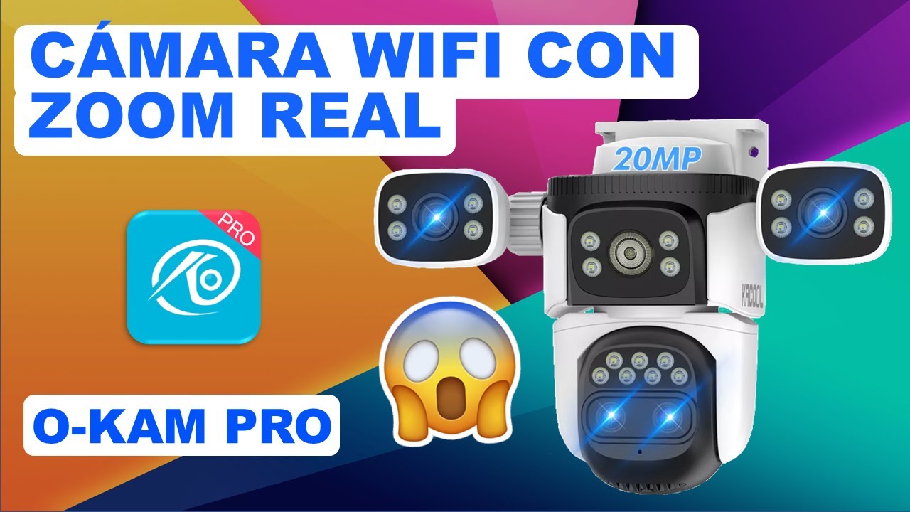 ПОДРОБНЫЙ ОБЗОР WiFi-камеры KACOOL, 4 объектива, 10-КРАТНЫЙ ЗУМ, 20 МП... Это выходит из-под конт...