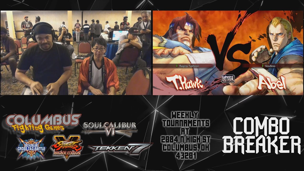 USF4|ComboBreaker 2019 - SSNO|Kojikog (T Hawk) vs Alex Smith (Abel)