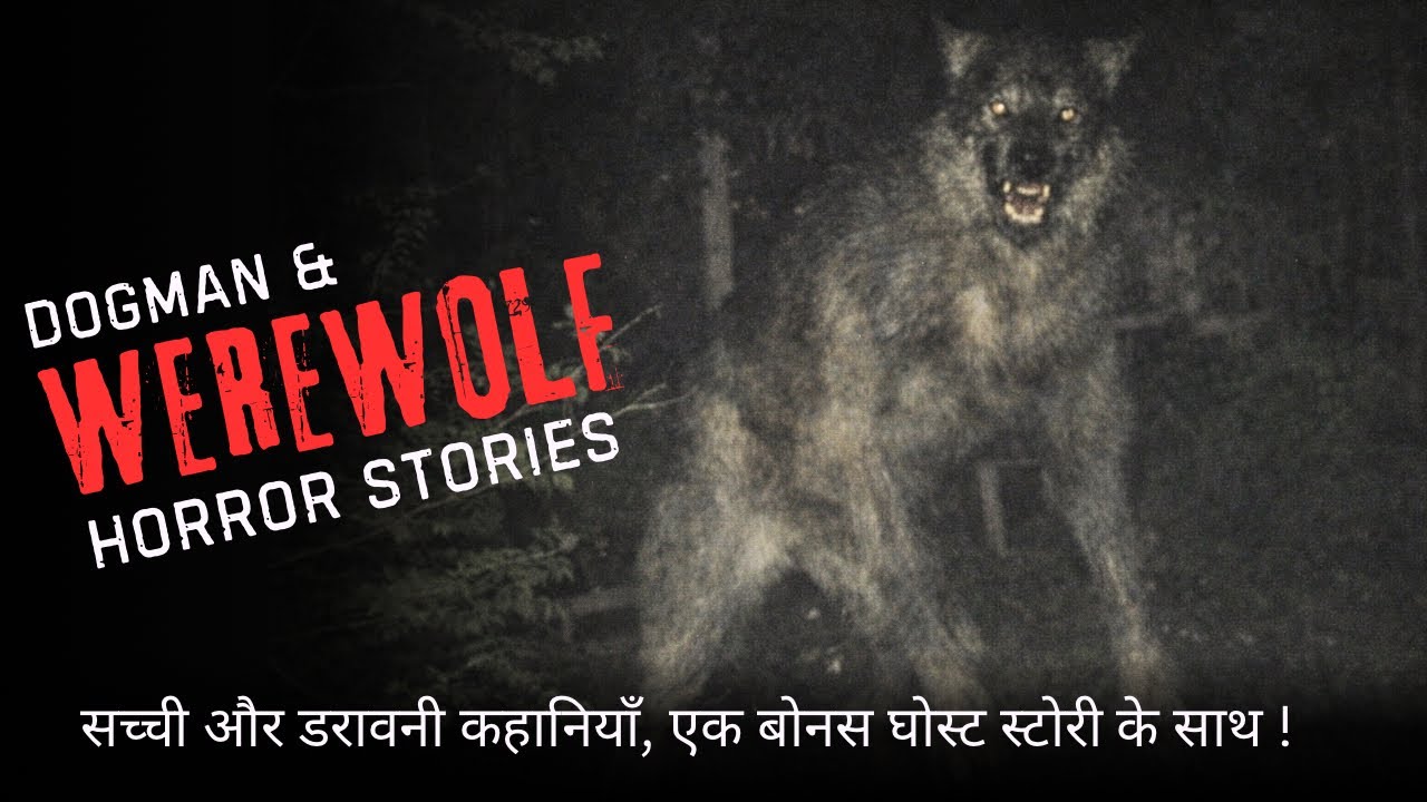 4 REAL Werewolf & Dogman Encounters with A Bonus GHOST Horror Story in Hindi | Aarus Tales