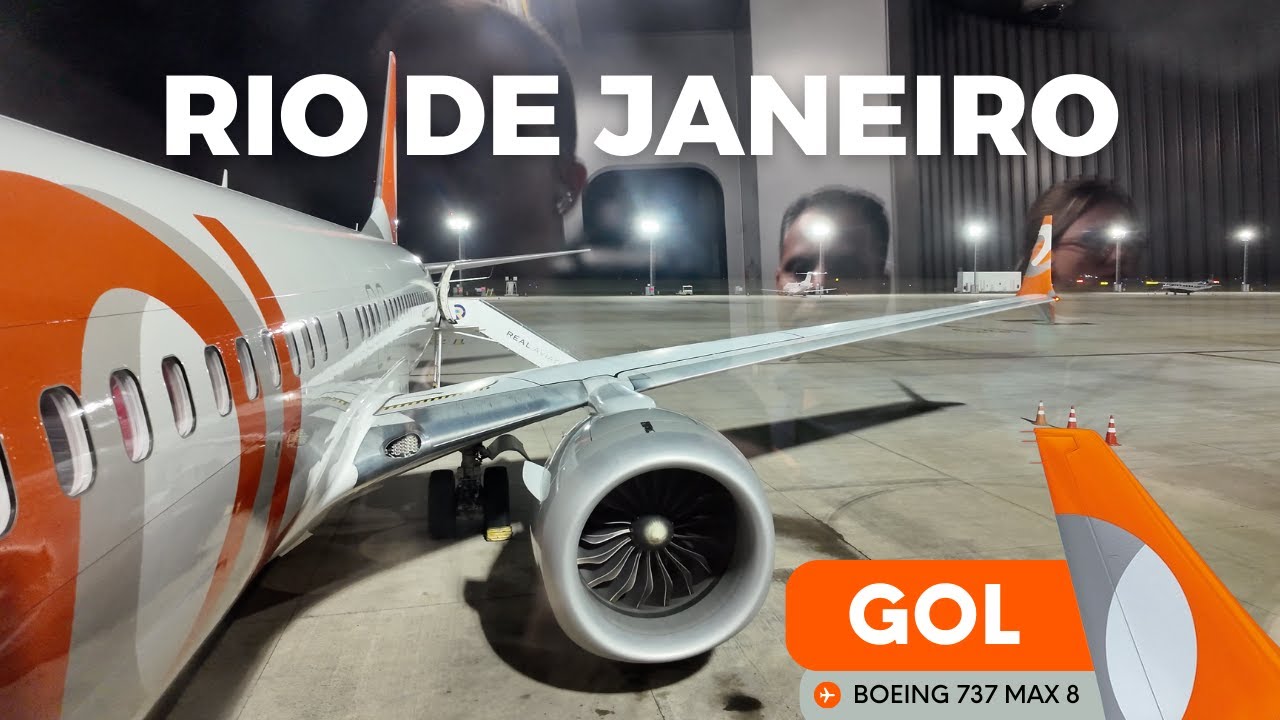 VOO BELO HORIZONTE ✈ RIO DE JANEIRO NO BOEING 737 MAX 8 DA GOL