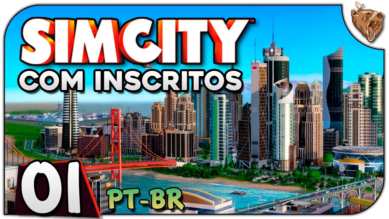SimCity #01 - Regi&atilde;o com inscritos!  - Vamos Jogar Gameplay PT-BR