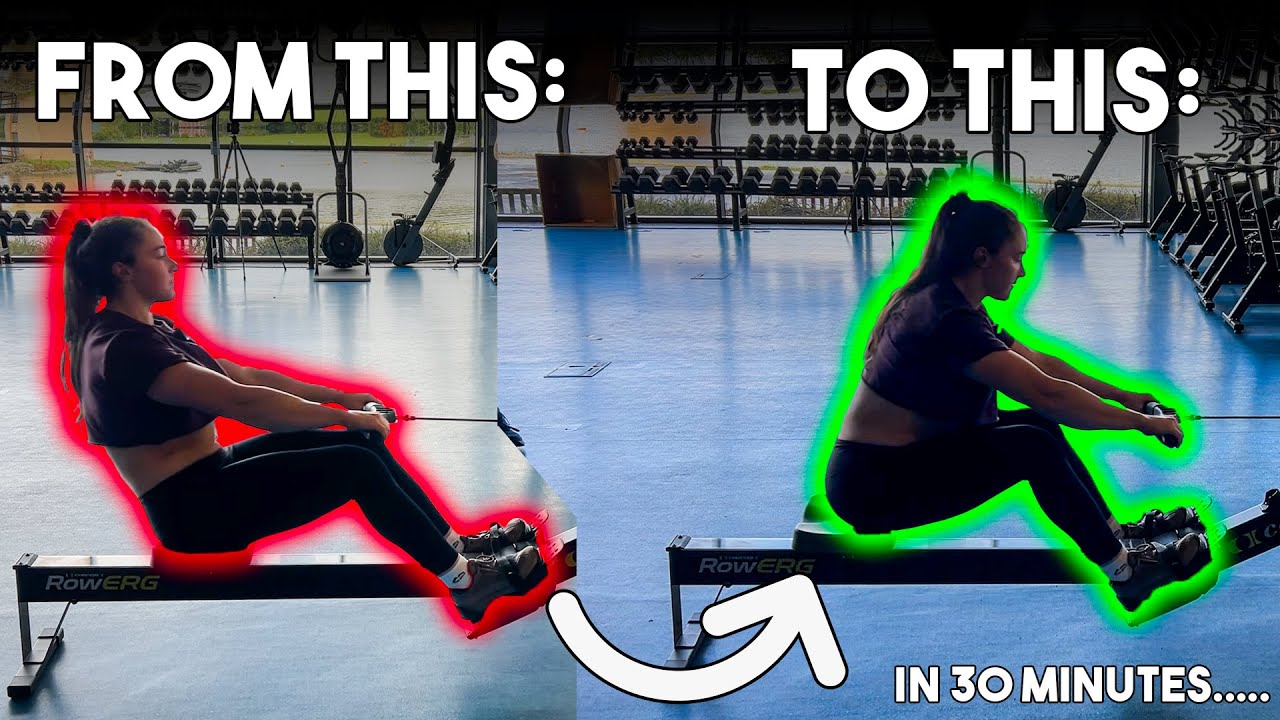 Jennifer Muir Master Rowing Machine Technique with One of the UK's Fittest Women