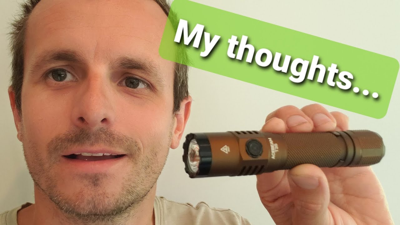 ACEBEAM T35 tactical flashlight review