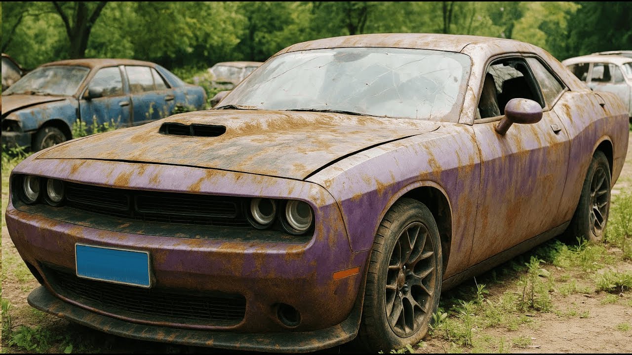 The Ultimate Dodge Challenger Rebuild | Full Restoration Process!