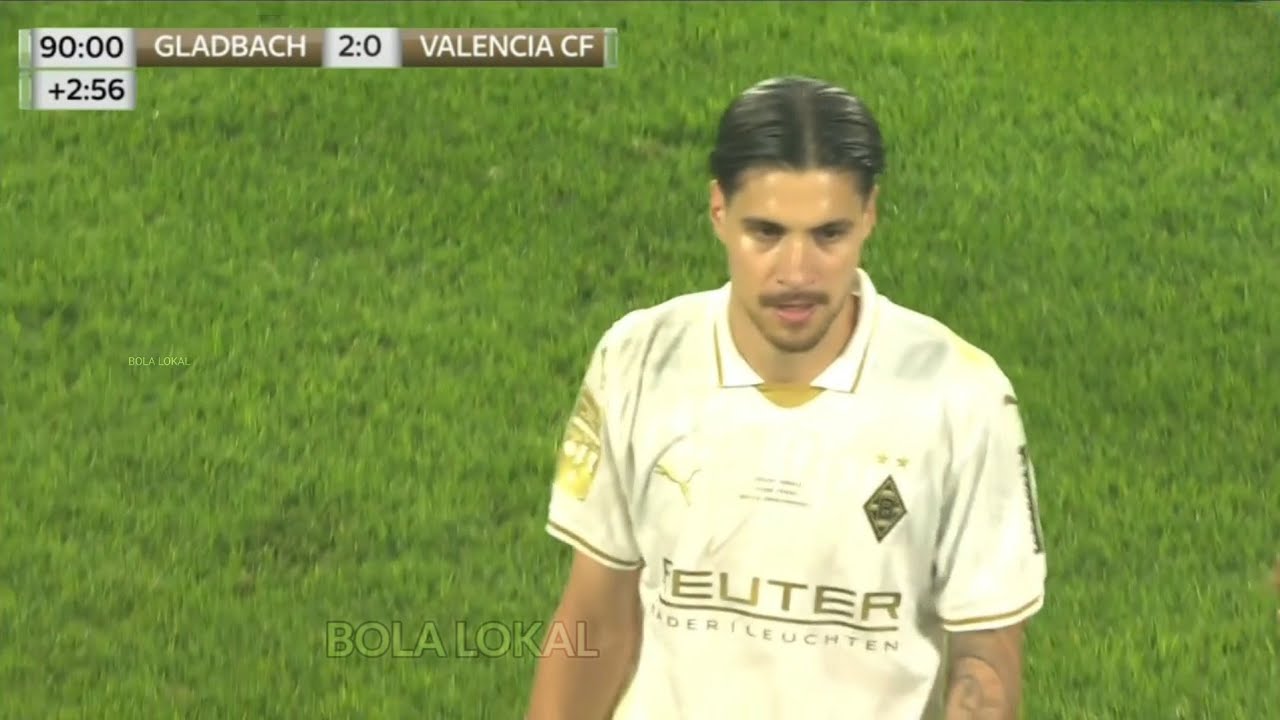 Full Aksi Kevin Diks vs Valencia CF • Cetak Gol Debut Untuk Borussia Monchengladbach