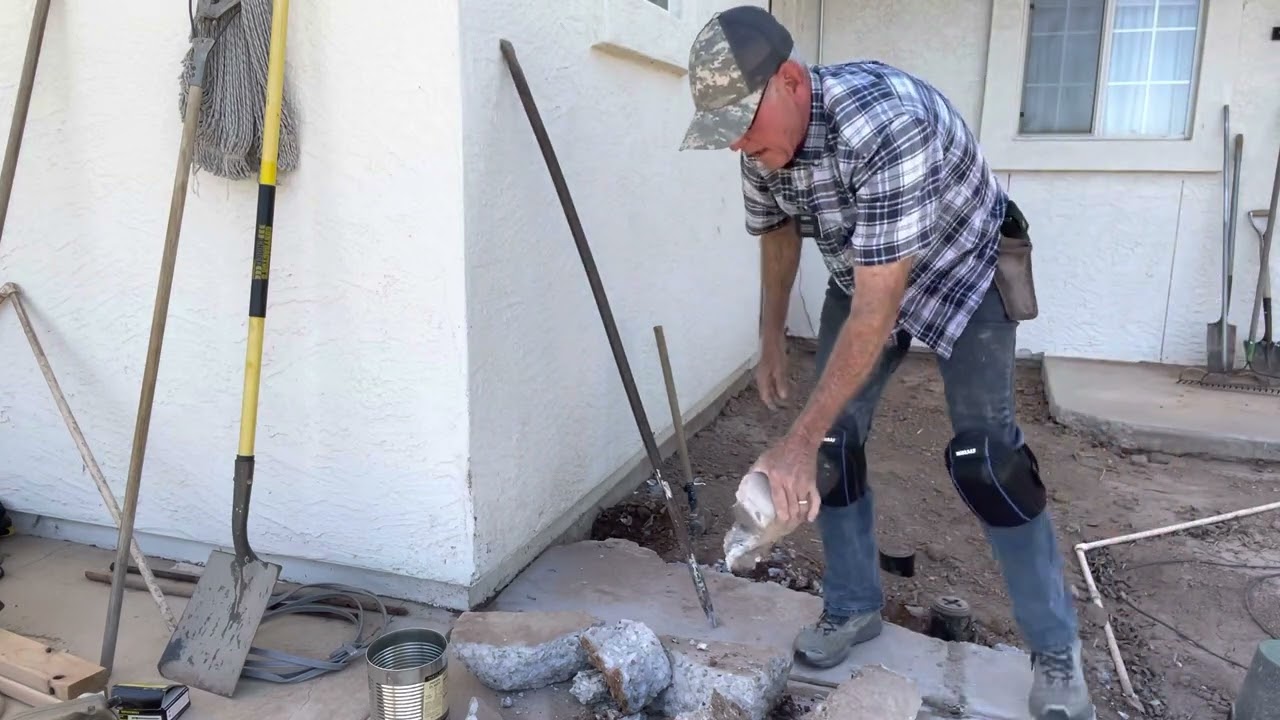 Резка бетона пилой Skillsaw