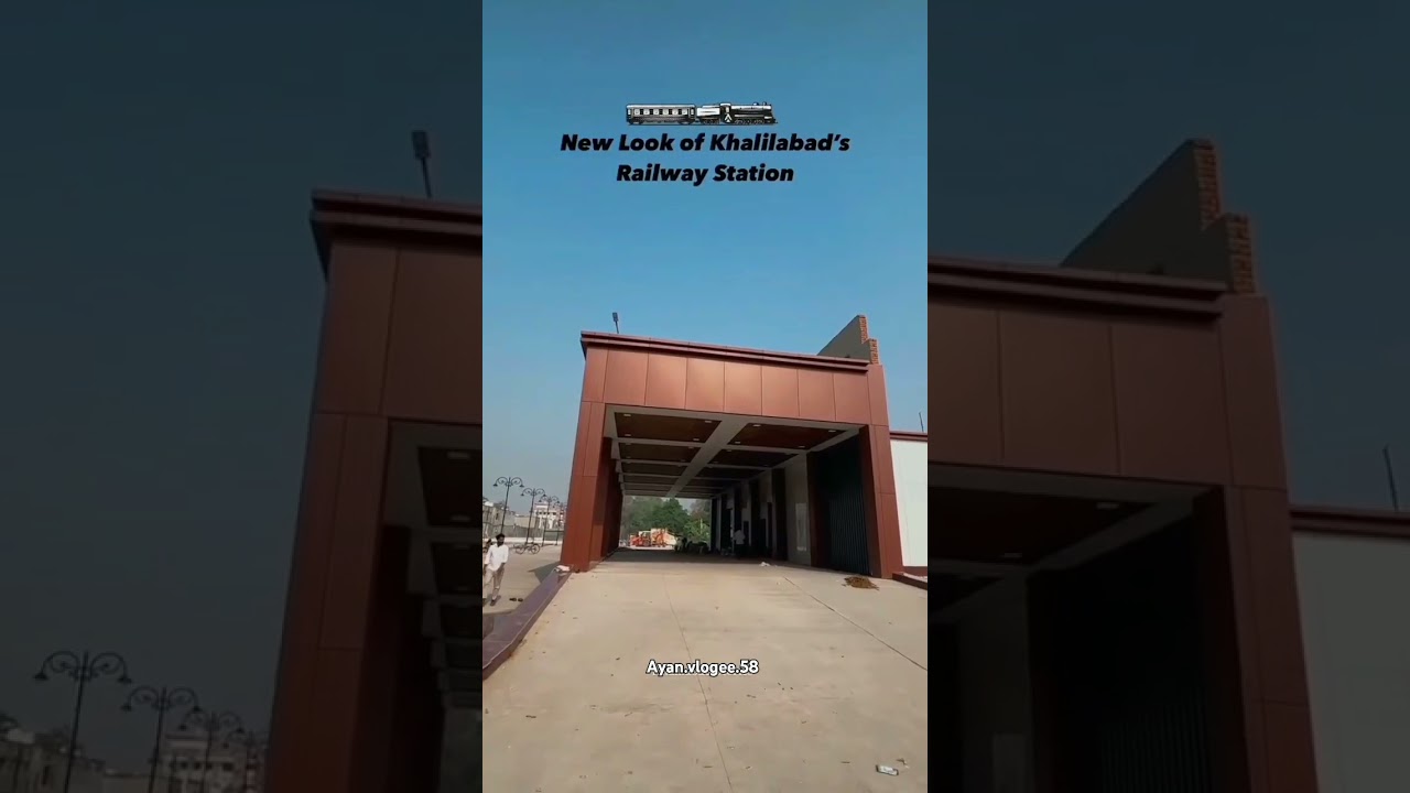 Khalilabad railway station new look#short#travel