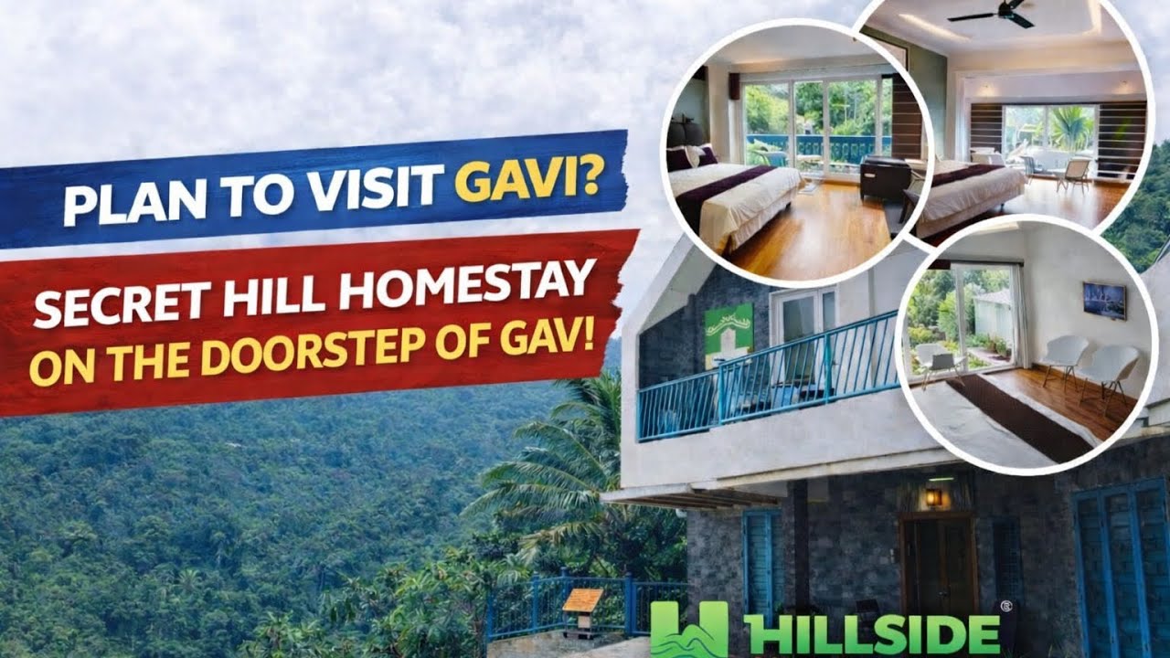 Hillside Nature Stay  Premium Homestay in Kerala  Deluxe Rooms & Suites I Gavi I Adavi I Sabarimala