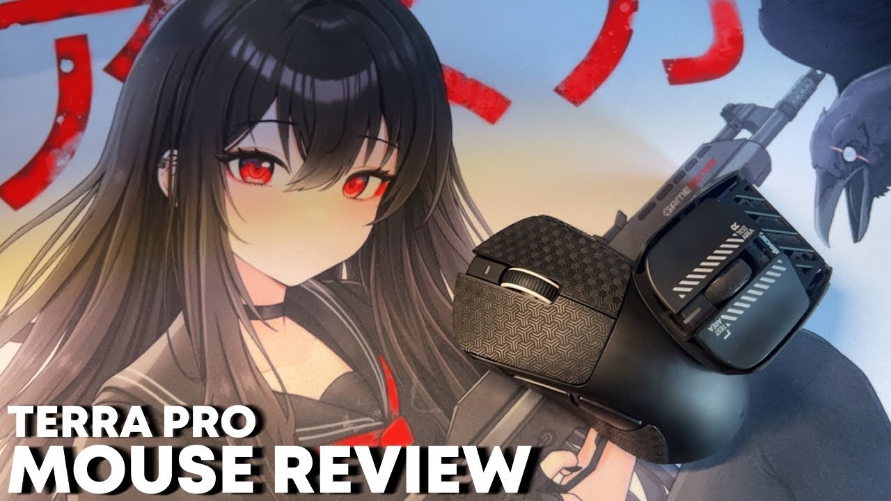 Terra Pro 8K Unboxing + Review (Lightest & Best Ergo Mouse 2025)