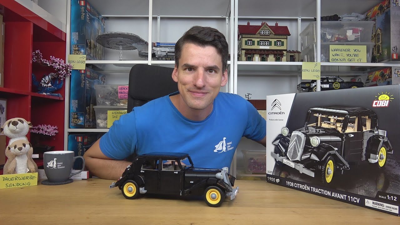 Hervorragend umgesetzt! Cobi® 24337 1938 Citroën Traction Avant 11CV 1:12