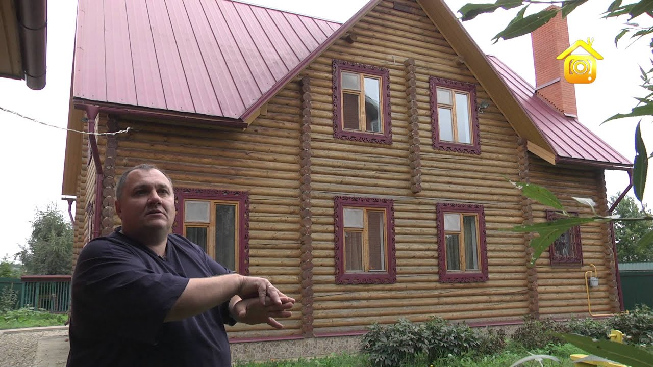 Дом из оцилиндрованного бревна. Личный опыт // FORUMHOUSE