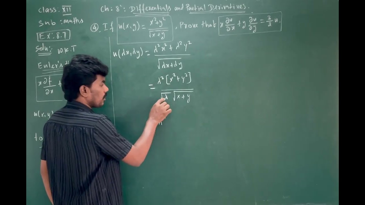 TN 12th maths ch 8 ex 8.7(4)