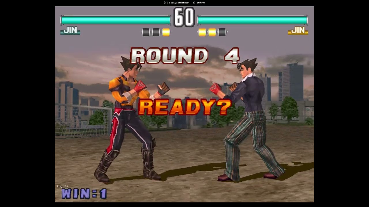 Tekken 3 Online Lucky VS Sunil FT10 Match