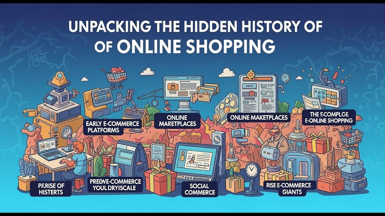 Unpacking the Hidden History of Online Shopping 🛍️ | Flashback Facts