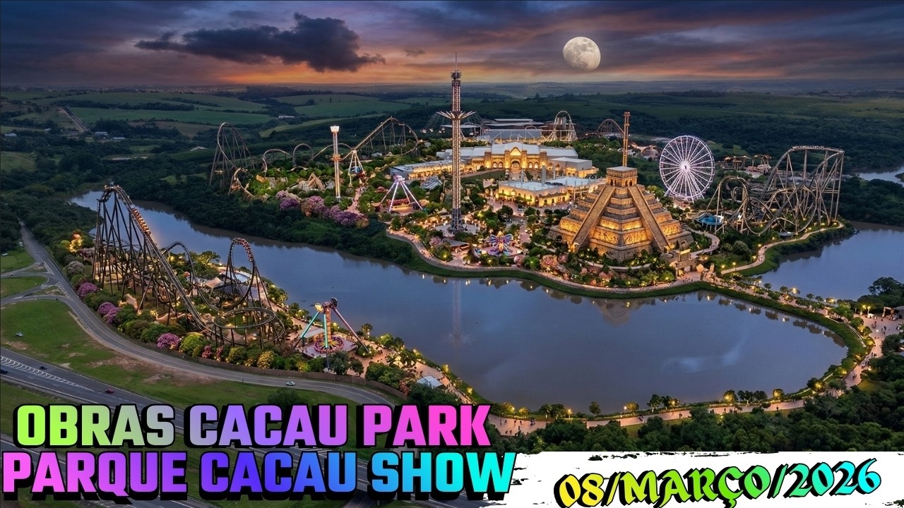#70 &bdquo;VOCĘ n&atilde;o vai acreditar no quanto o CACAU PARK mudou desde a ultima vez que voc&ecirc; viu!!!&rdquo;