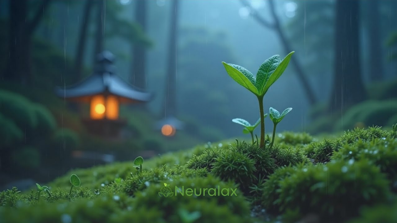 Peaceful Rain Meditation Music for Inner Balance | Neuralax