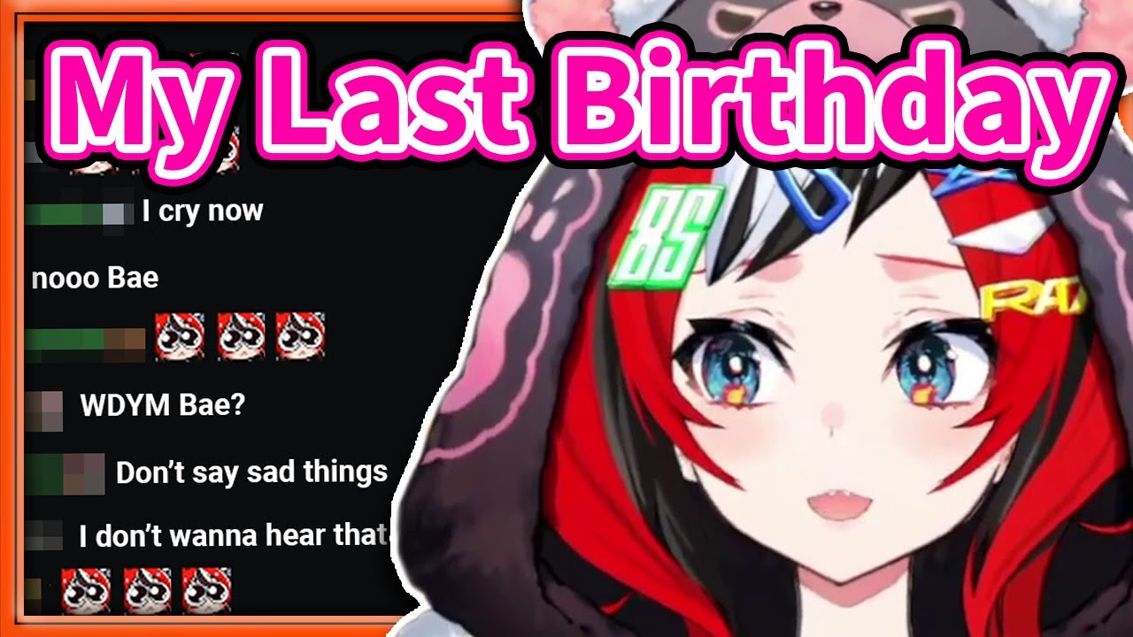 Chat got Worried When Bae Expressed Her Thoughts about Her Birthday  【Hakos Baelz / HololiveEN】