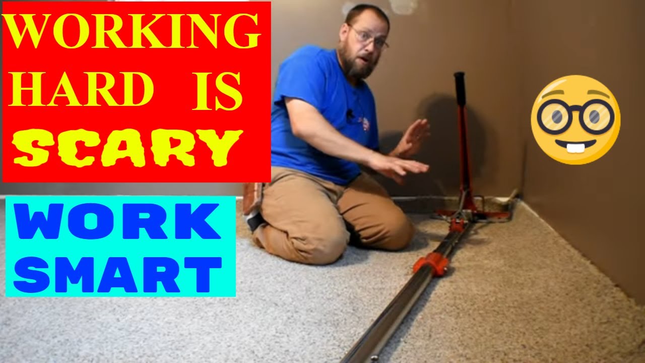 CARPET INSTALLATION SPEED TIPS!