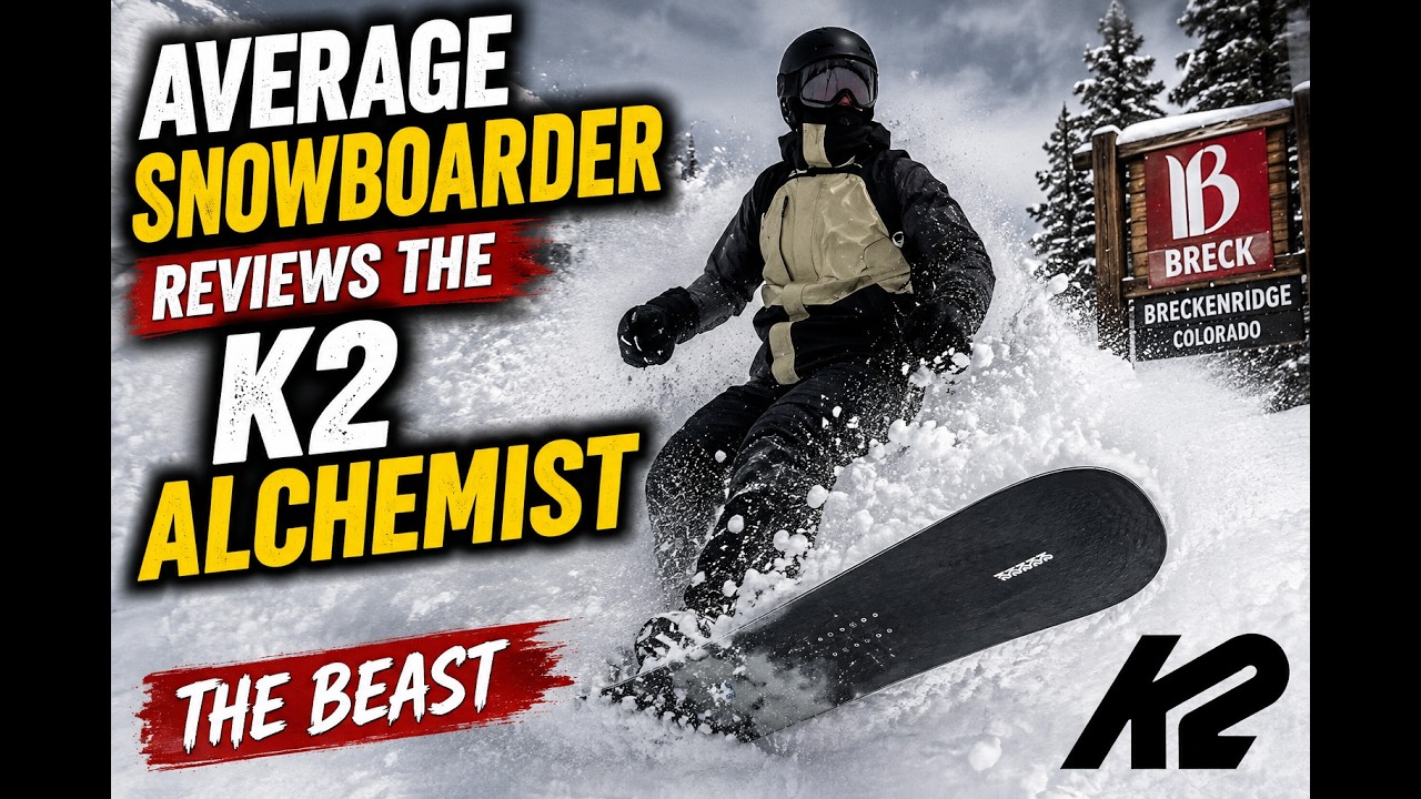 Avg Snowboarder Test the K2 Alchemist