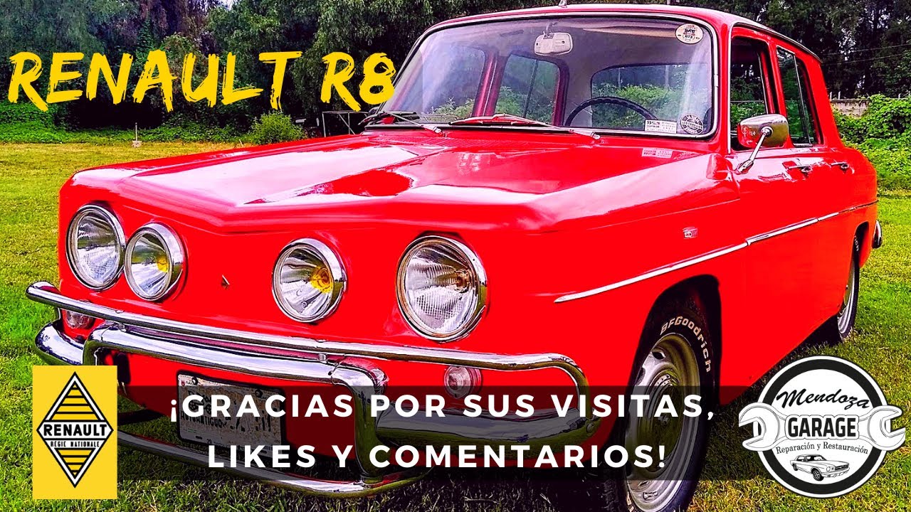 Renault R8 1973 Restauración