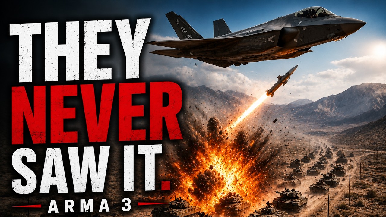 They Never Saw It&hellip; F-35 Strike Came Without Warning | ARMA 3
